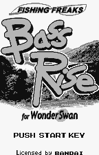 Fishing Freaks: BassRise screenshot 2 for WonderSwan